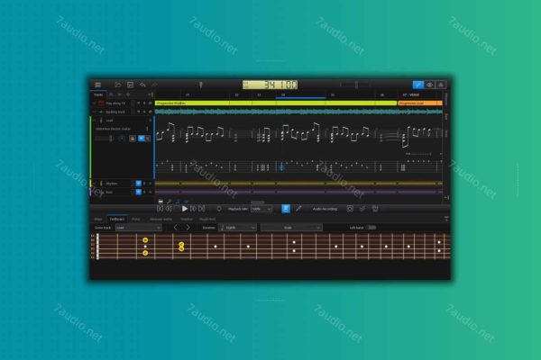 电吉他曲谱辅助练习软件 ToneLib Jam v4.8.5 R2R WIN&MAC-7audio