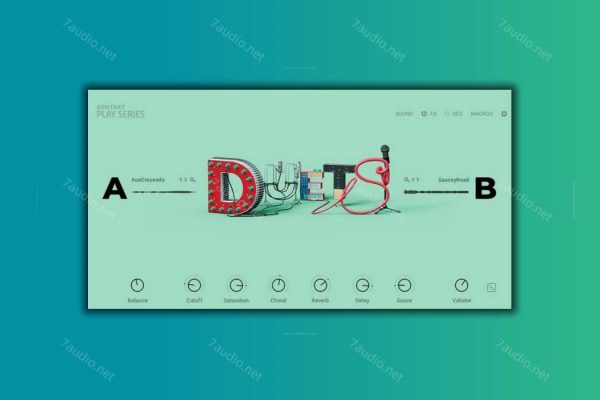 电子嘻哈人声音源 Play Series DUETS v2.0.0 Konakt-7audio