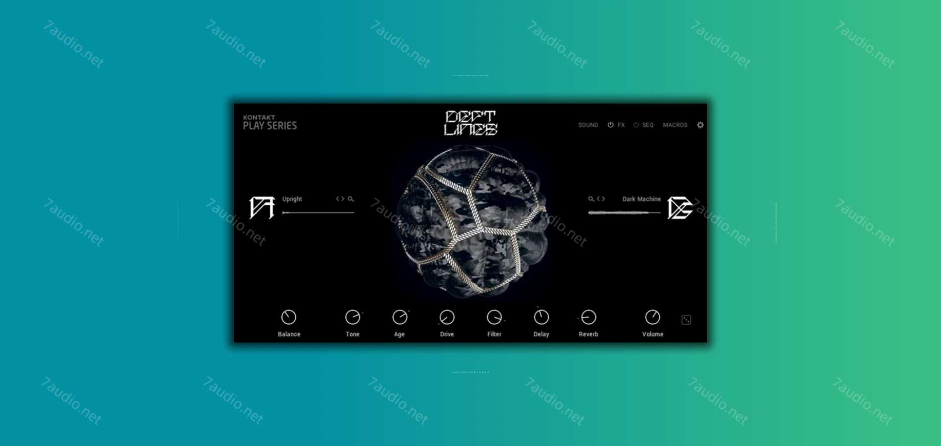 电子嘻哈综合音源 Play Series DEFT LINES v2.0.0 Konakt-7audio