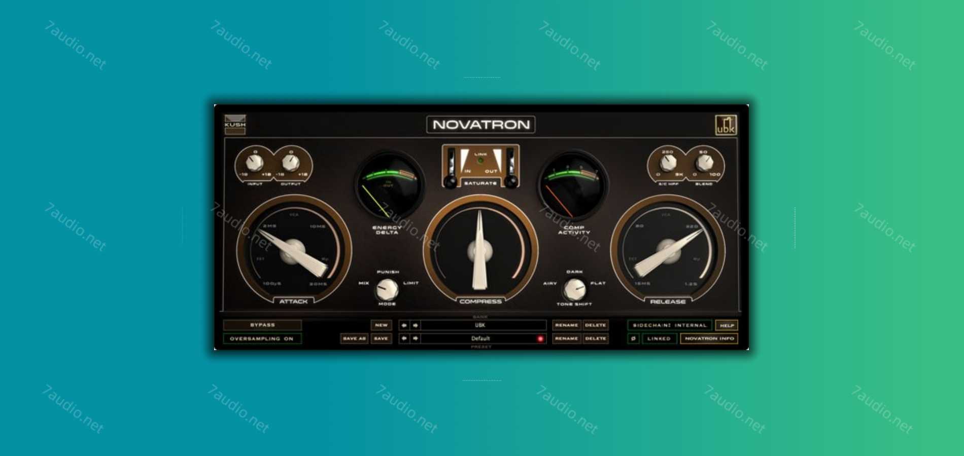 电子管压缩器 Kush Audio Novatron v1.2.3/1.1.0 WIN&MAC-7audio