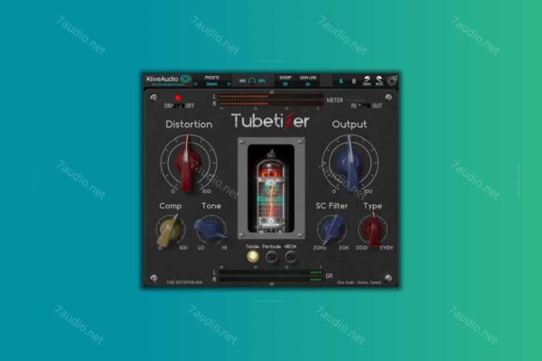 电子管饱和染色器 Kiive Audio Tubetizer v1.0.0 BUBBiX WIN&MAC-7audio