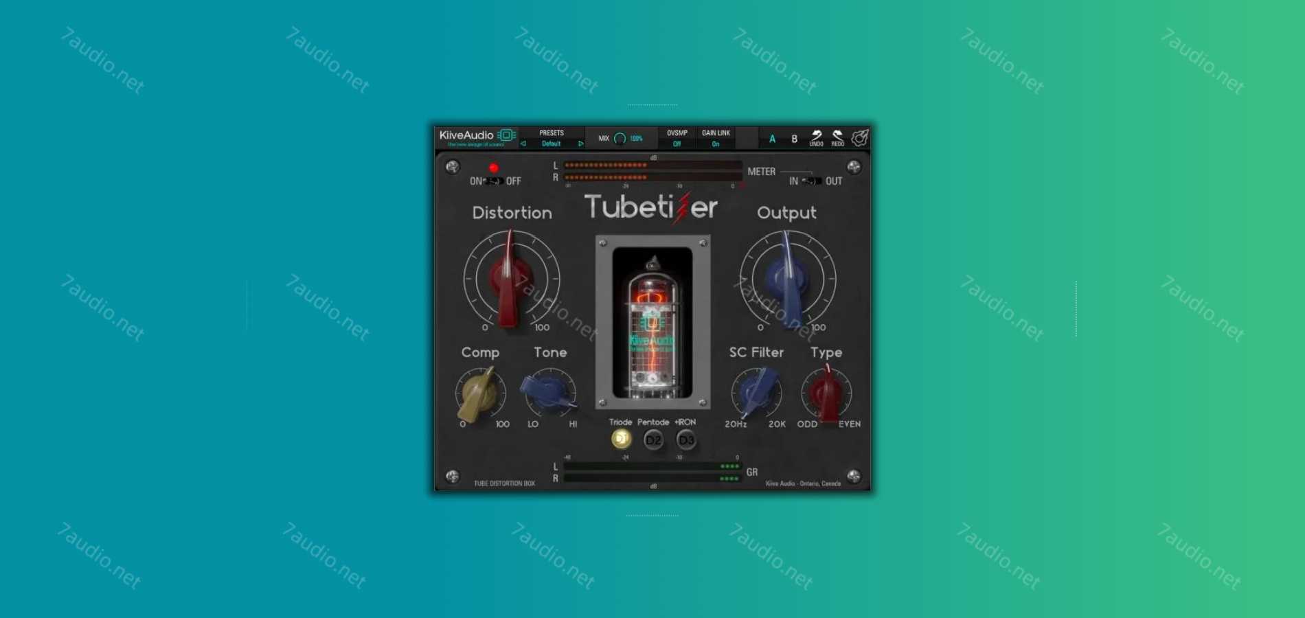 电子管饱和染色器 Kiive Audio Tubetizer v1.0.3 BUBBiX WIN&MAC-7audio