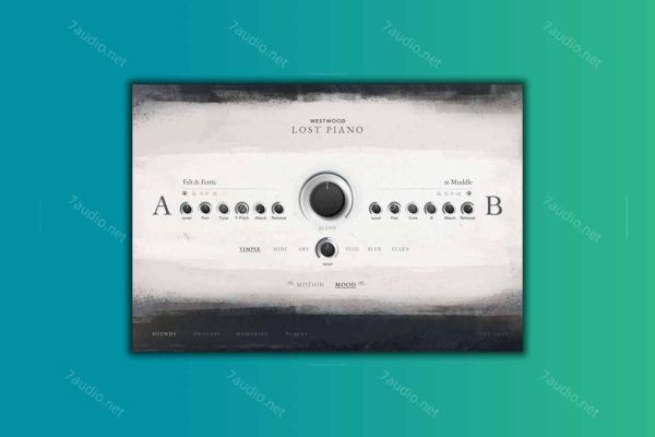电影回忆钢琴音源 Westwood Instruments Lost Piano v1.1 Kontakt-7audio