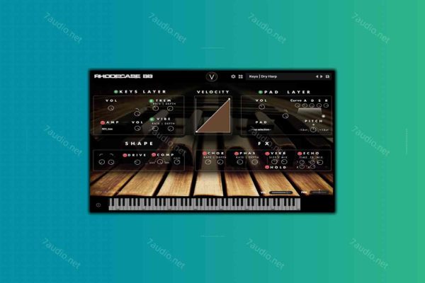 电钢琴音源 Virtuscape Audio Rhodecase88 v1.0.1 WIN&MAC-7audio