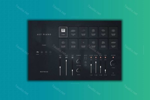 直立式特色古钢琴音源 Westwood Instruments ALT PIANO v2.0 Kontakt-7audio