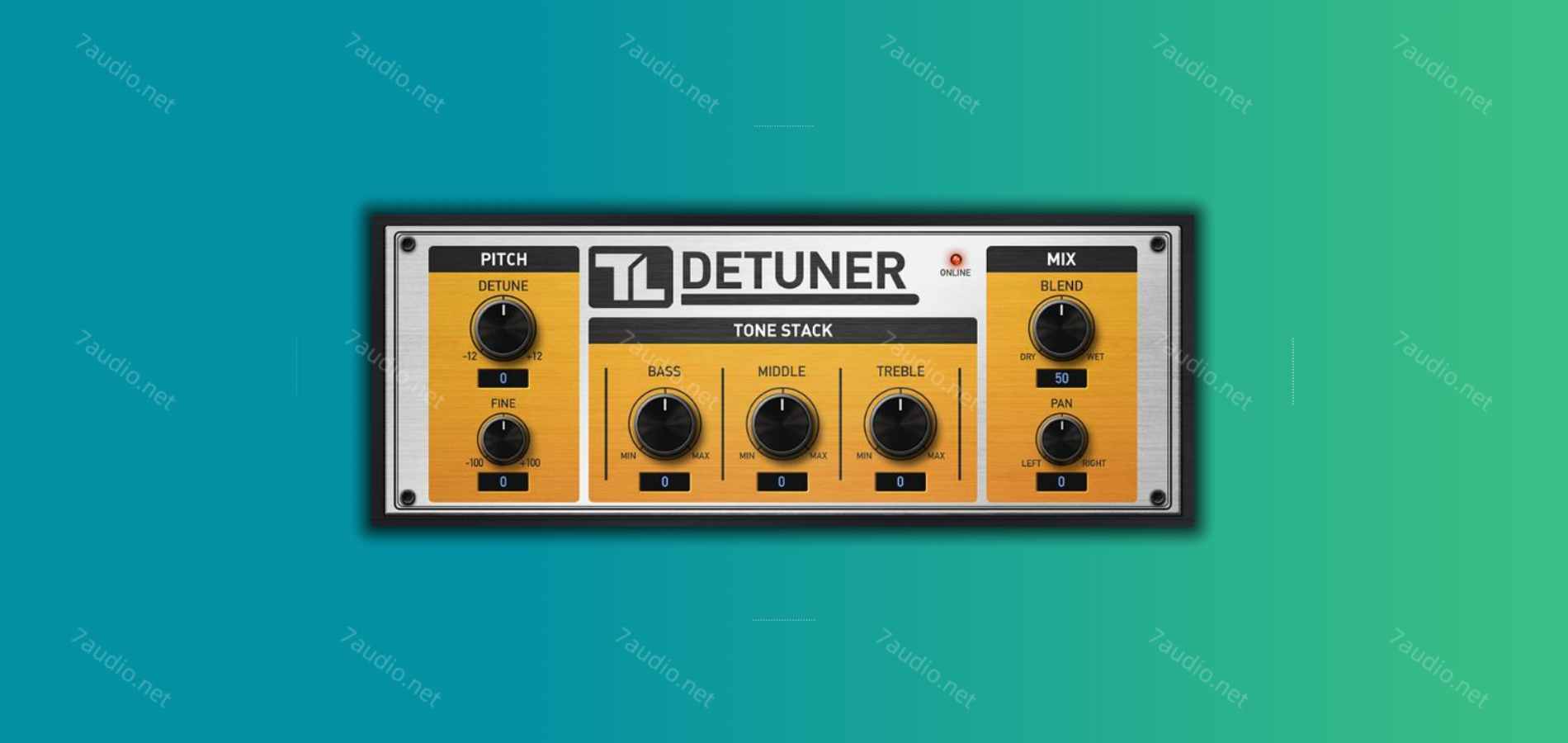 移调效果器 ToneLib TL Detuner v1.0.1 R2R Win&Mac-7audio