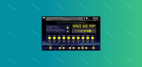 空间氛围综合音源 Authentic Soundware Space Age Pop KONTAKT-7audio