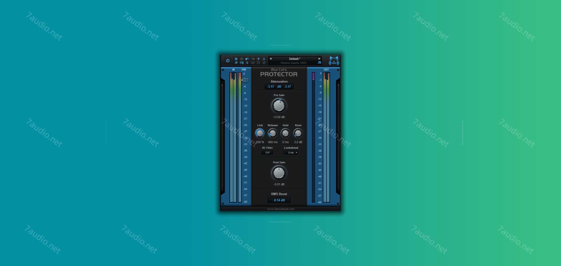 立体声砖墙限幅器 Blue Cat Audio Blue Cat’s Protector v2.3.2 R2R WIN&MAC-7audio