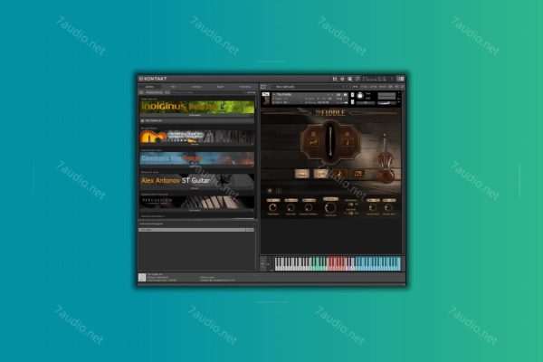 蓝草小提琴音源 Indiginus The Fiddle Kontakt-7audio