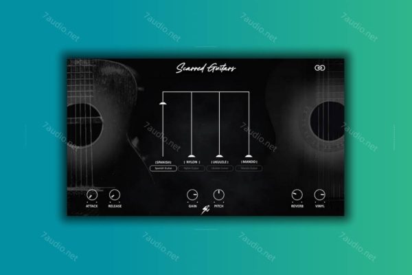 虚拟吉他音源 Scarred Guitars VST WIN&MAC-7audio