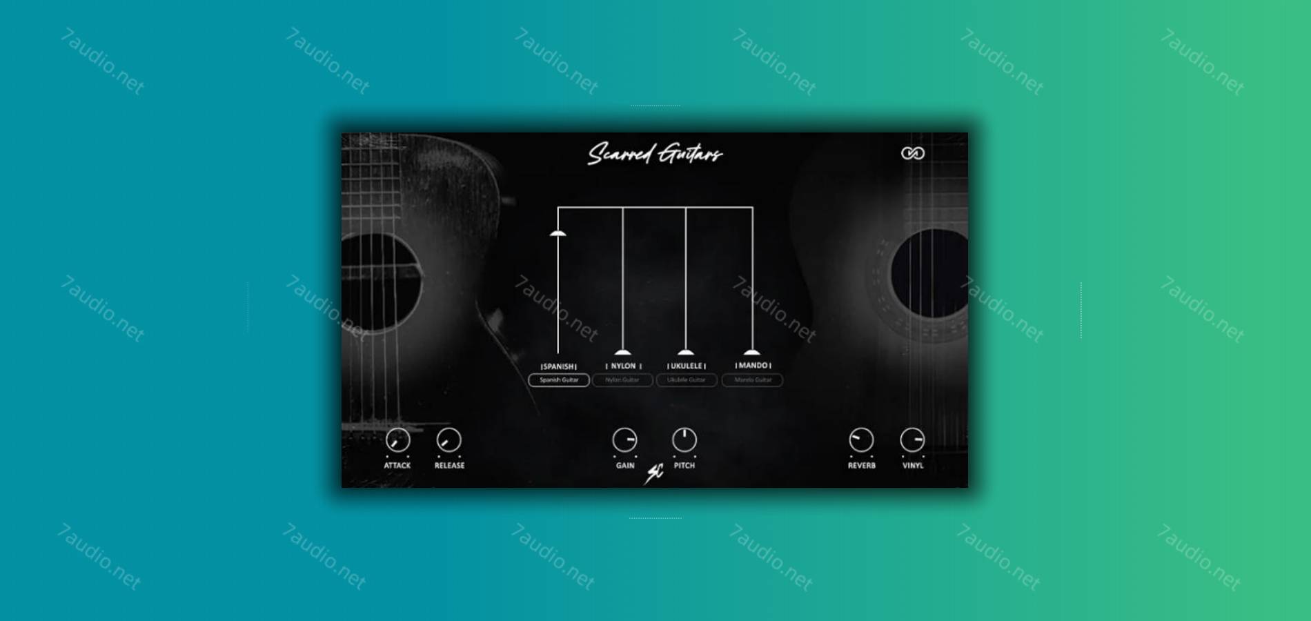 虚拟吉他音源 Scarred Guitars VST WIN&MAC-7audio