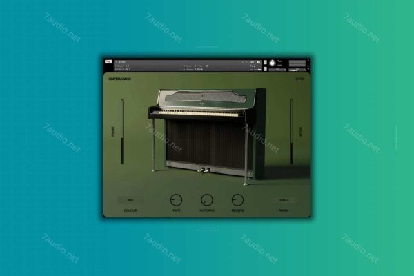 虚拟电钢琴音源 SuperAudio EP01 Kontakt-7audio