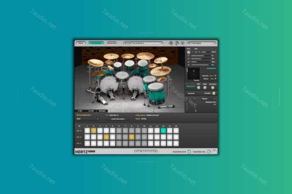 虚拟鼓音源 Hertz Instruments Hertz Drums v2.0.6 WIN MOCHA-7audio