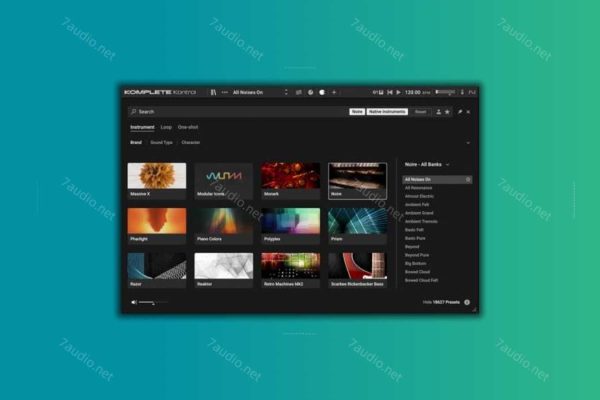 键盘音源交互管理软件 NI Komplete Kontrol v3.3.2 R2R WIN&MAC-7audio