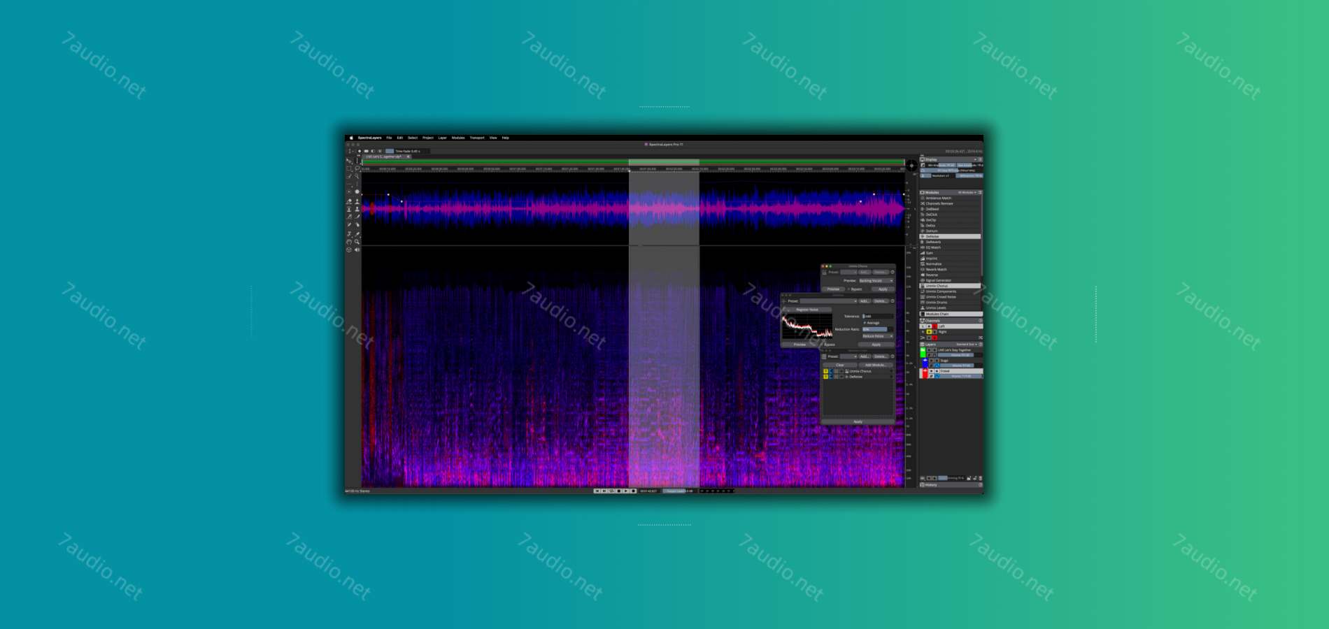 音频降噪修复软件 Steinberg SpectraLayers Pro 11 v11.0.10 WIN&MAC-7audio