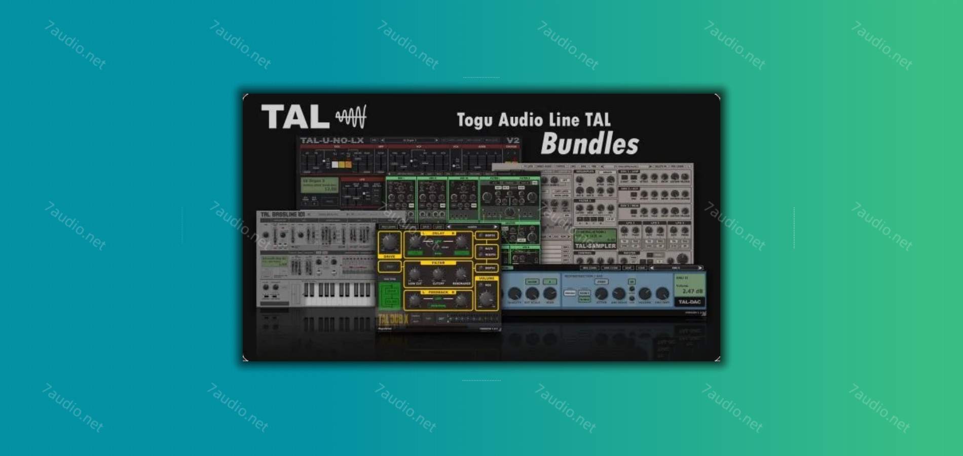 10个合成器&效果器合集 Togu Audio Line Plugins Bundle v2024.11 WIN&MAC-7audio