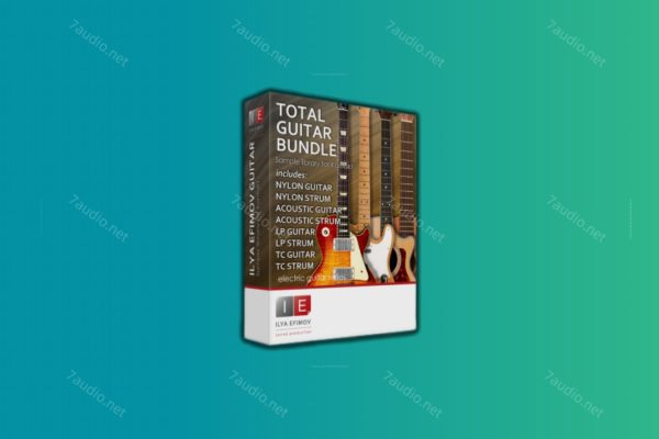 12把贝司吉他音源合集 Ilya Efimov Guitar And Bass Bundle Kontakt-7audio
