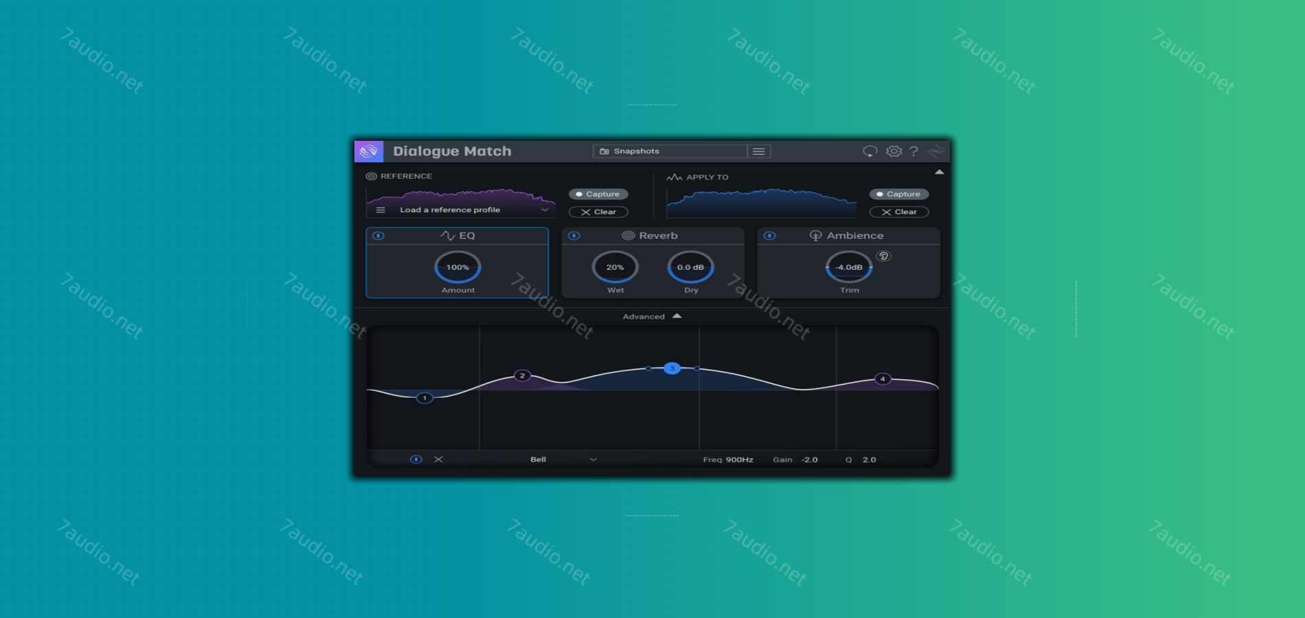 对白录音编辑插件 iZotope Dialogue Match v1.1.0 WIN&MAC-7audio