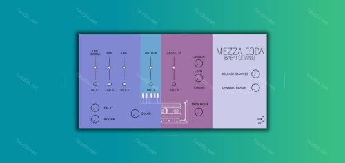 三角钢琴音源 Sonora Cinematic Mezza Coda KONTAKT-7audio