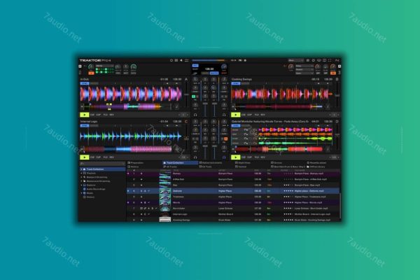 专业DJ音乐制作软件 NI Traktor Pro v4.1.0 WIN&MAC-7audio