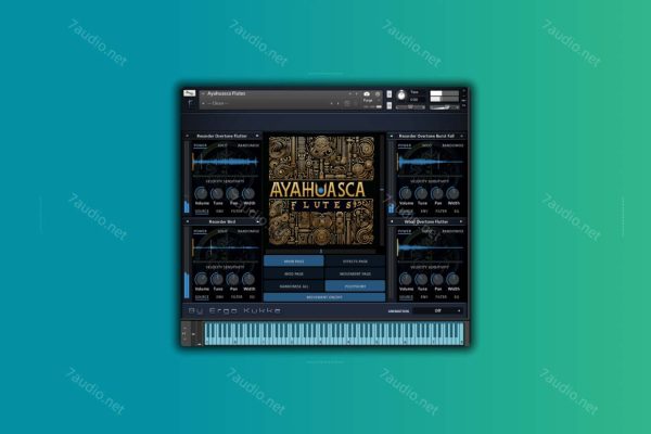 亚马逊青藤笛音源 Ergo Kukke Ayahuasca Flutes Kontakt-7audio