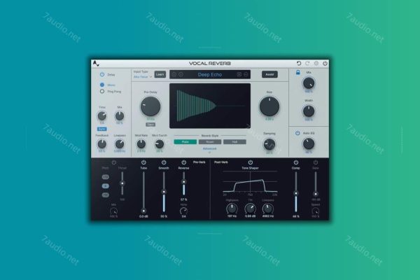 人声专用混响插件 Antares Vocal Reverb v1.0.0 CE WIN-7audio