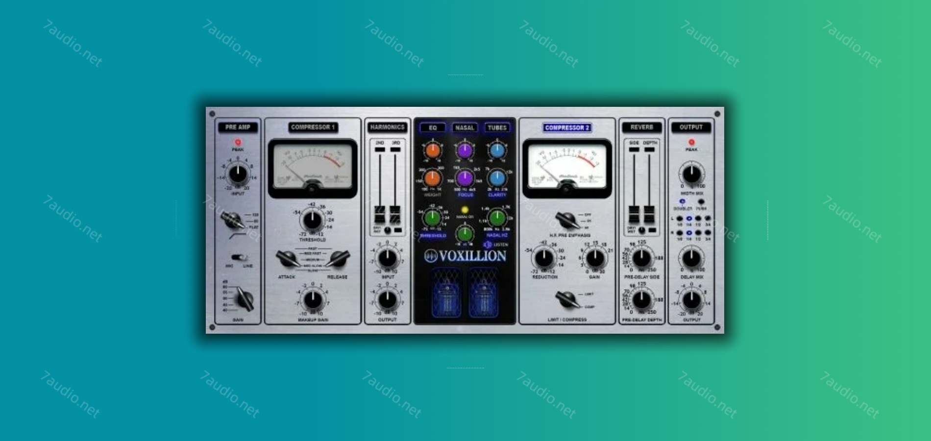 人声效果链插件 Woodlands Studio Voxillion v1.2.1 MOCHA WIN&MAC-7audio