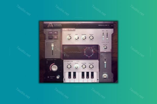 人声音高校正插件 Auburn Sounds Graillon 3.0.0 Win&Mac-7audio