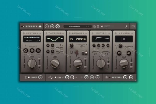 低保真复古效果器 BeatSkillz Rekraft v1.1.0 R2R WIN-7audio