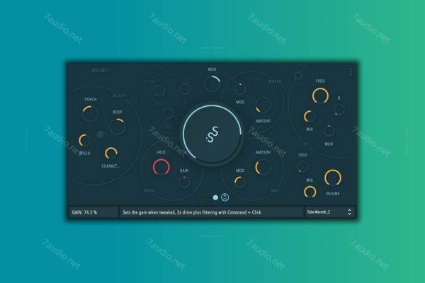 动态失真塑形效果器 Interia Sound Systems Instinc v1.0.1 WIN-7audio