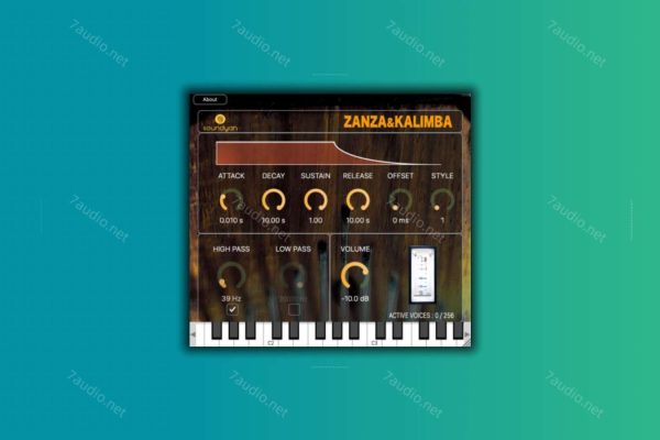 卡林巴琴音源 Soundyan Zanza Kalimba v1.0 MOCHA WIN-7audio