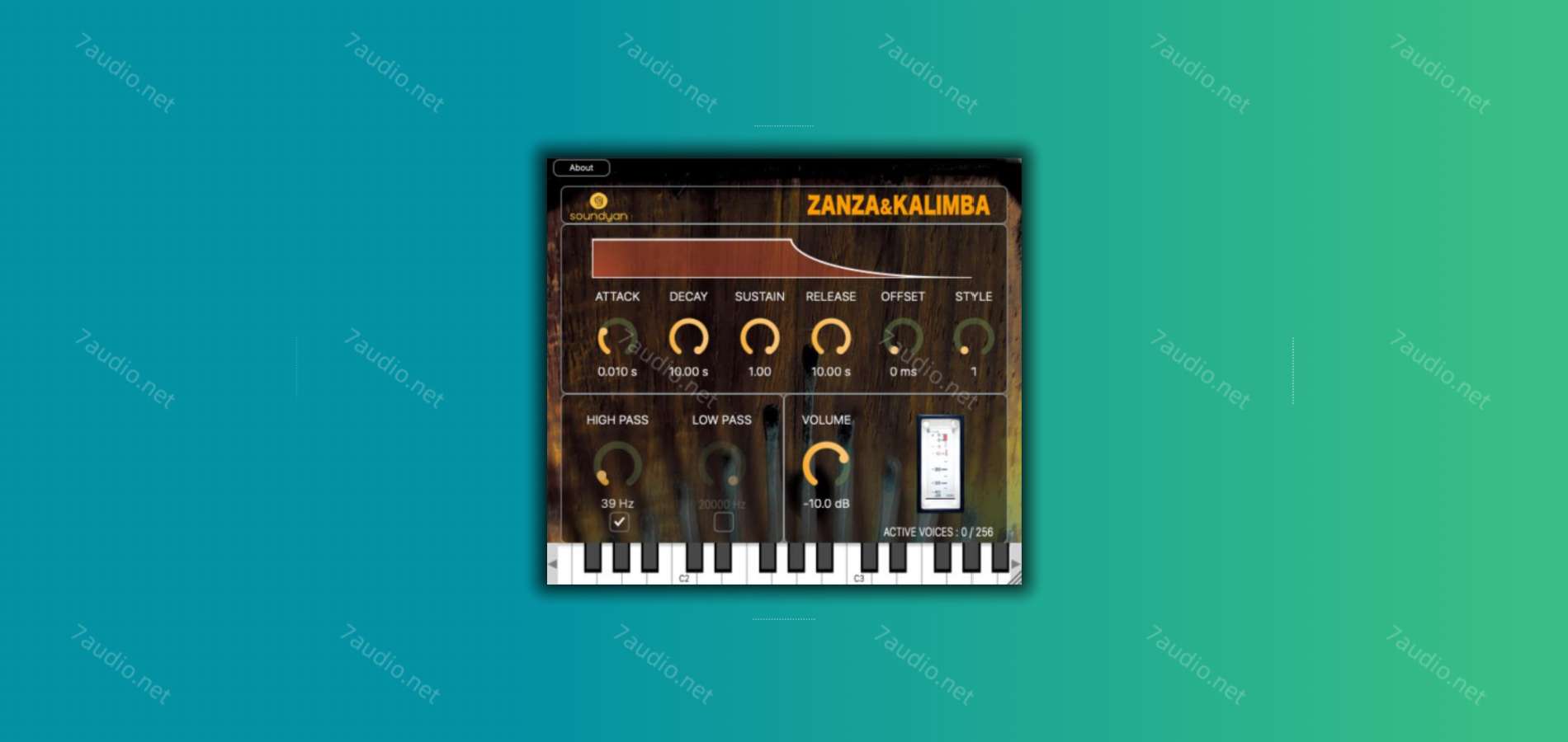 卡林巴琴音源 Soundyan Zanza Kalimba v1.0 MOCHA WIN-7audio