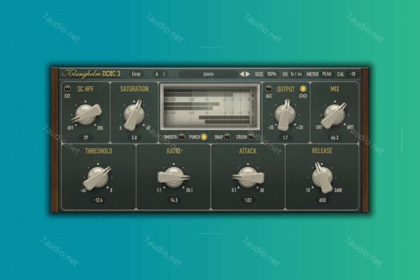压缩效果器 Klanghelm DC8C 3 v3.3.2 WIN&MAC-7audio