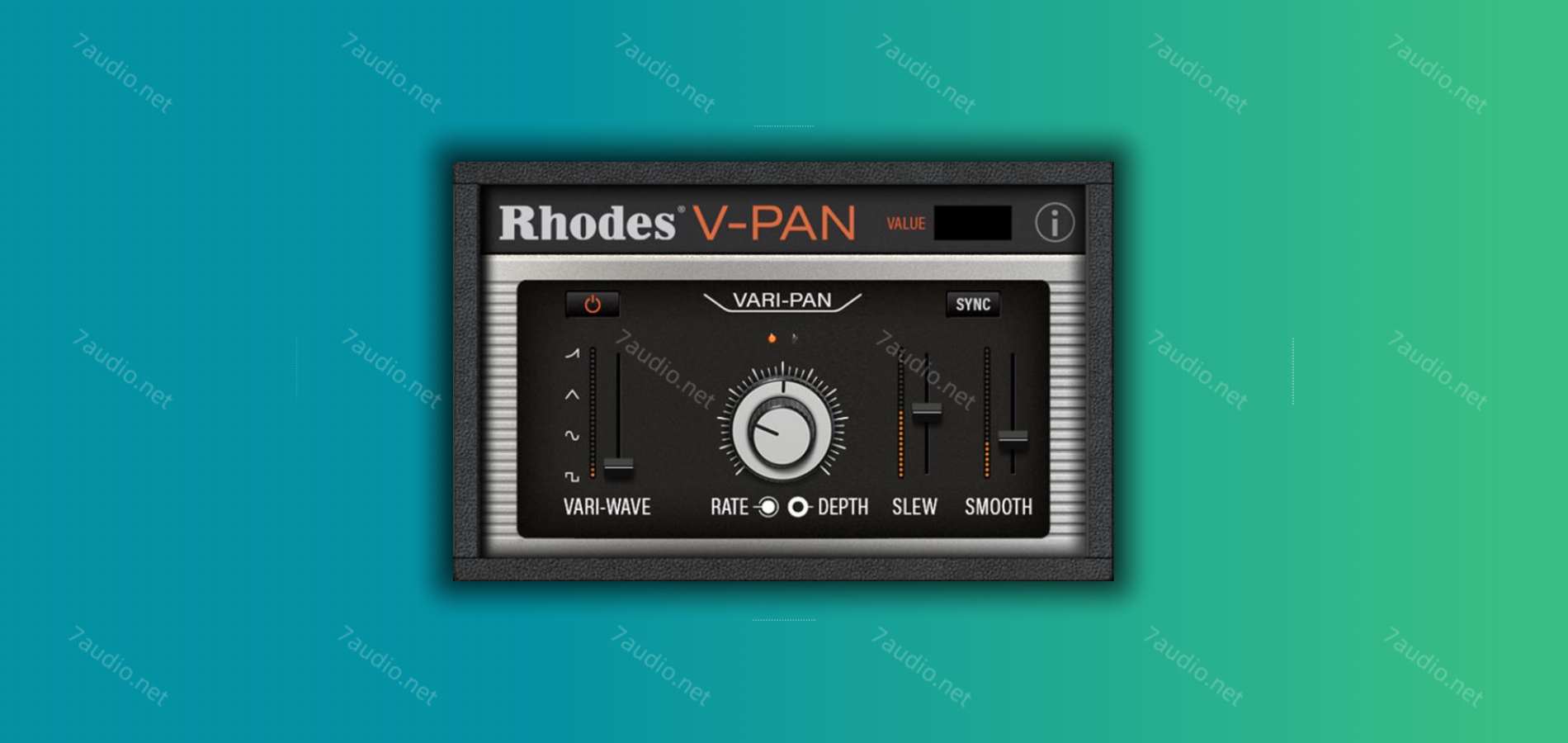 变幅声像效果器插件 Rhodes V-Pan 1.1.0 WIN-7audio