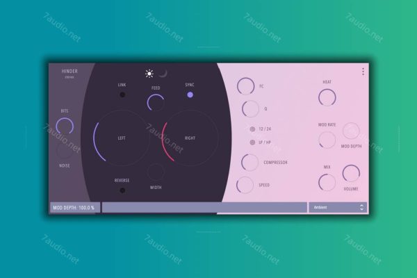 复古延迟效果器 Inertia Sound Systems Hinder v1.0.0 WIN-7audio