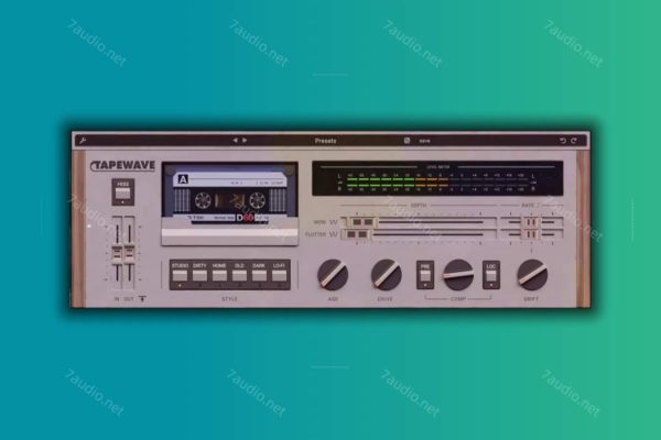 多功能磁带效果插件 Wave Alchemy Tapewave v1.0.0 R2R WIN-7audio