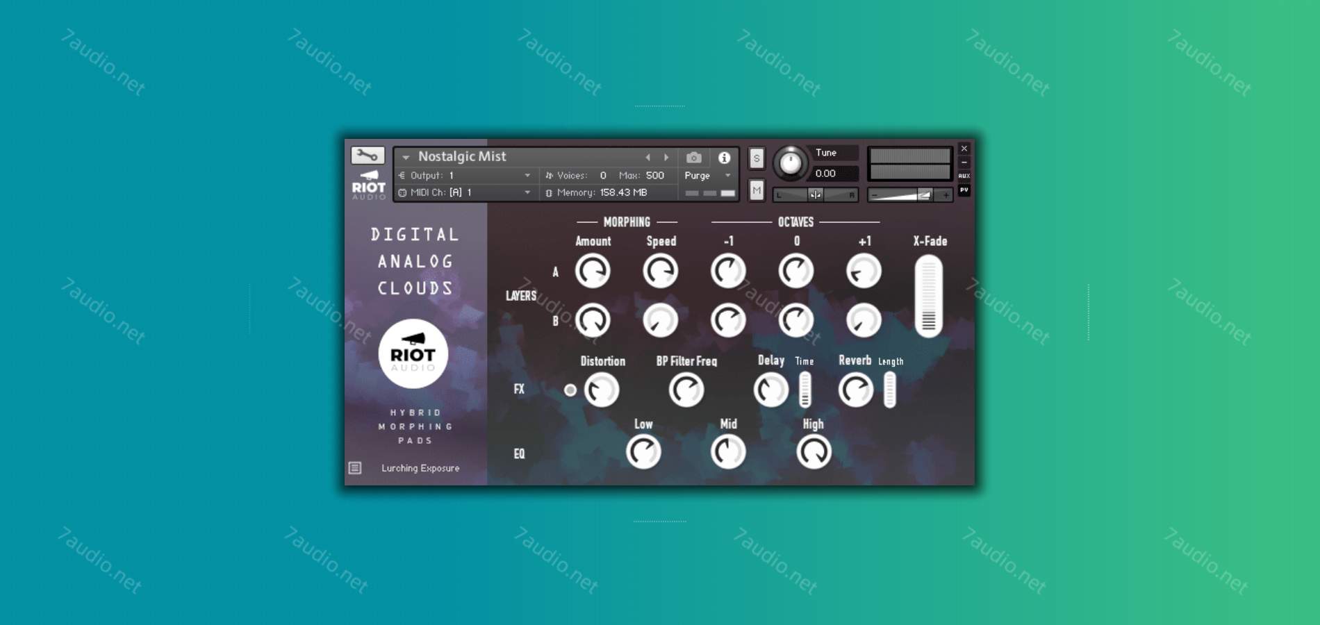 大气氛围音源 Riot Audio Digital Analog Clouds Kontakt-7audio