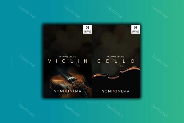 弦乐独奏音源套装 Sonixinema The Intimate Legato Bundle Kontakt-7audio