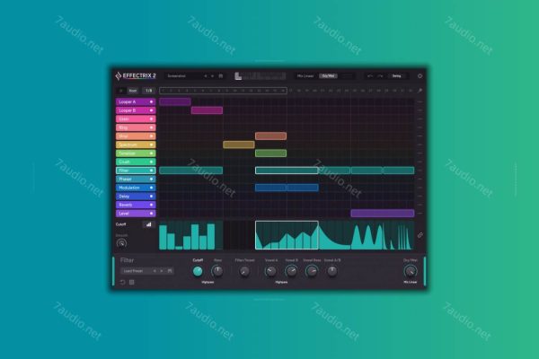 效果音序器 Sugar Bytes Effectrix 2 v2.0.1 R2R WIN&MAC-7audio