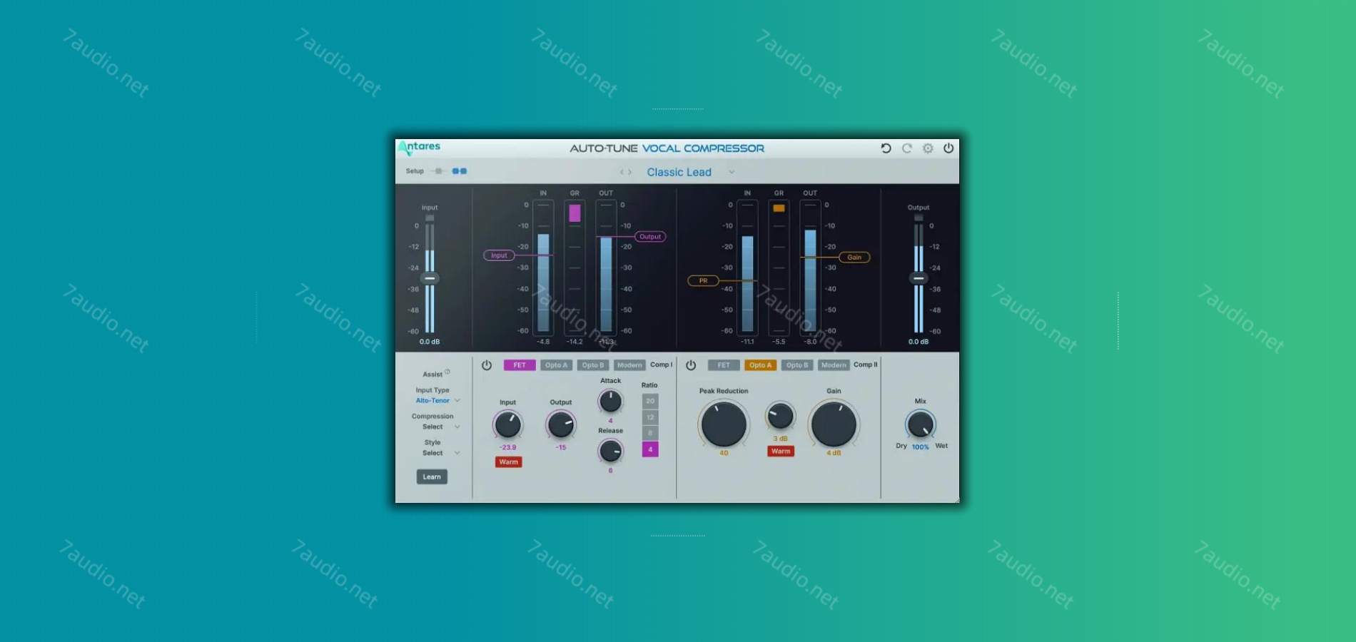 智能人声压缩插件 Antares Auto-Tune Vocal Compressor v1.0.1 CE WIN&MAC-7audio