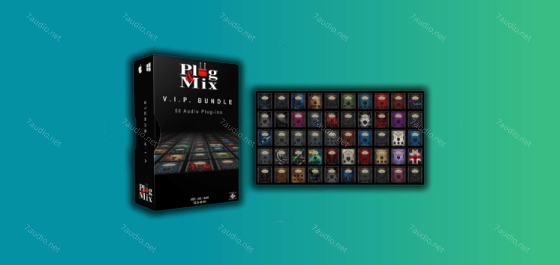 混音插件套装 Plug And Mix VIP Bundle v4.0.0 WIN-7audio