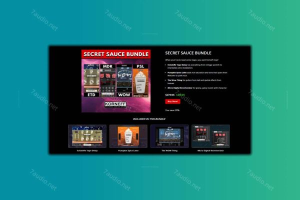 混音效果器套装 Korneff Audio Bundle v2025.2 R2R WIN-7audio