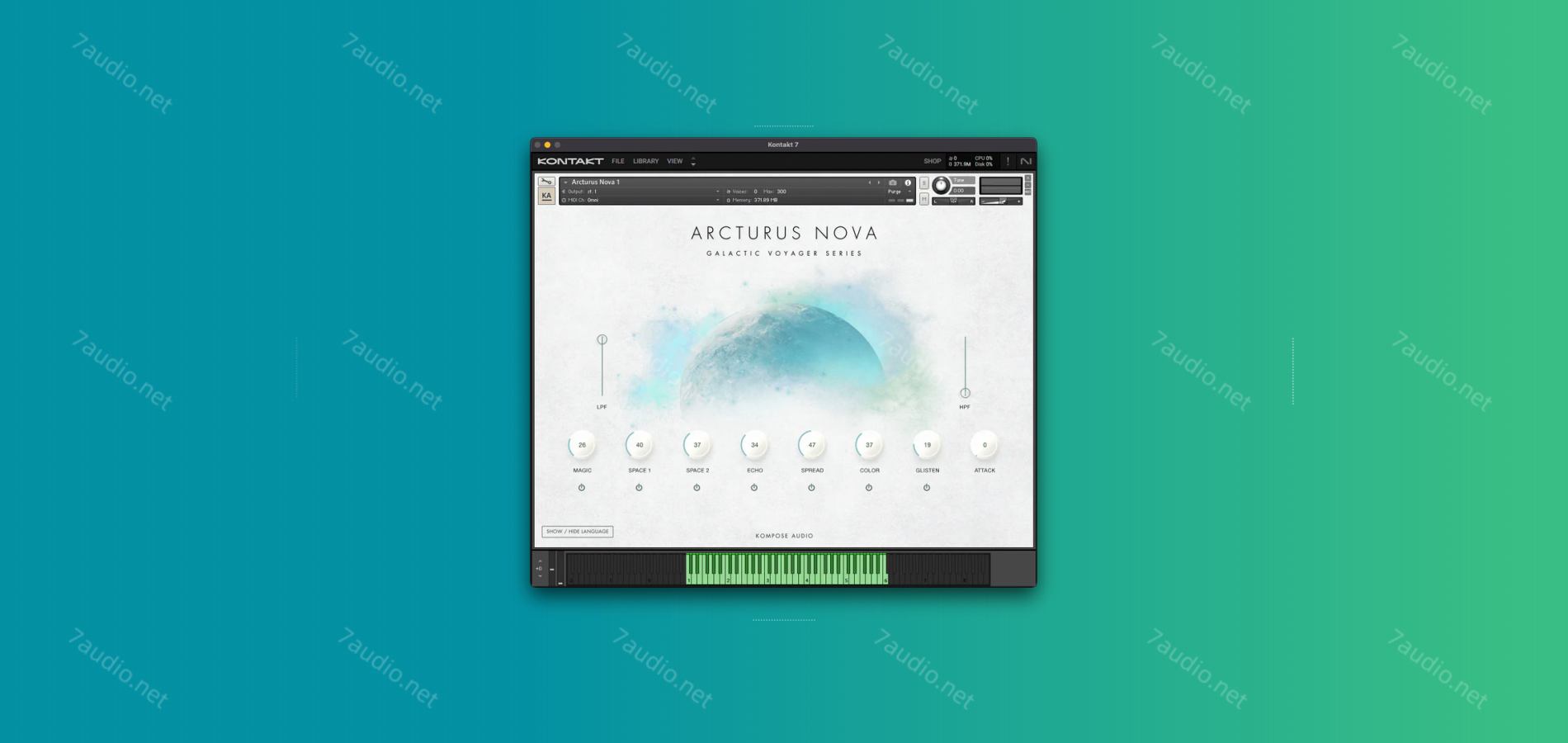 电影冥想氛围音源 Kompose Audio Arcturus Nova Kontakt-7audio