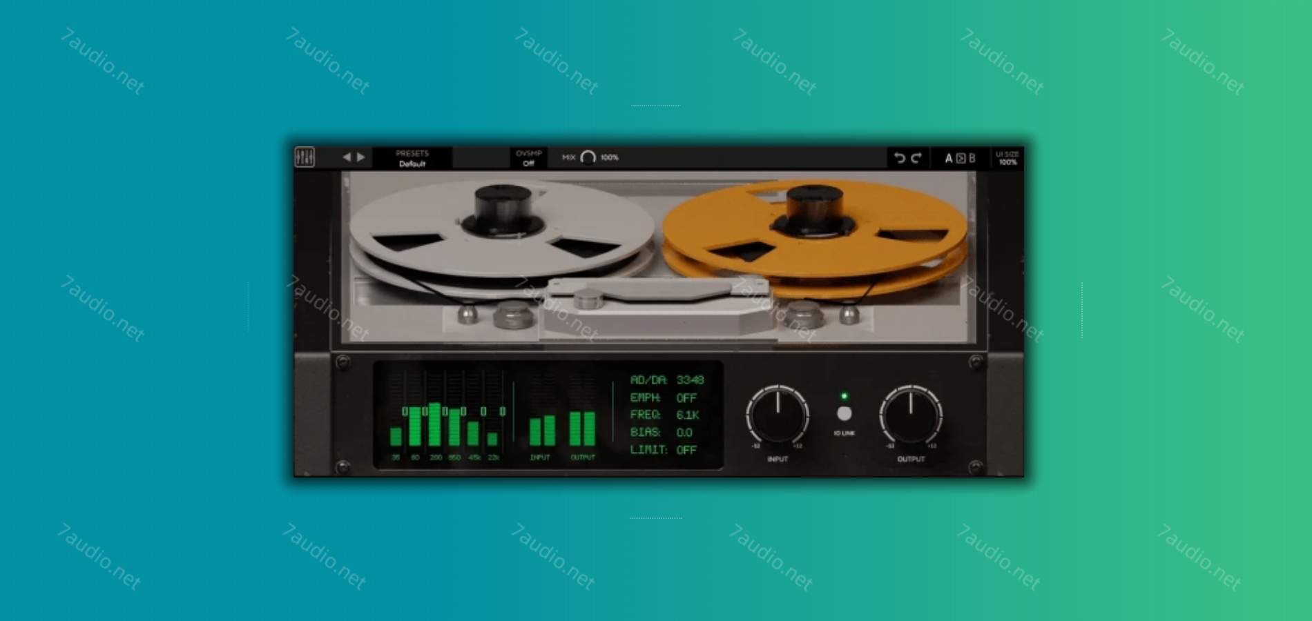 磁带效果器插件 Mixland 3348 TAPE v1.0.0 Win&Mac-7audio