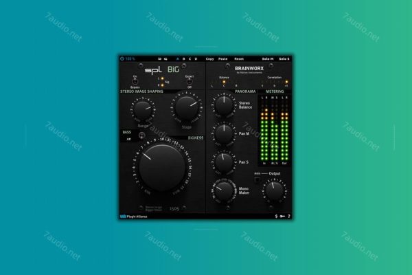 立体声扩展插件 Plugin Alliance Brainworx SPL BiG v1.0.0 WIN&MAC-7audio