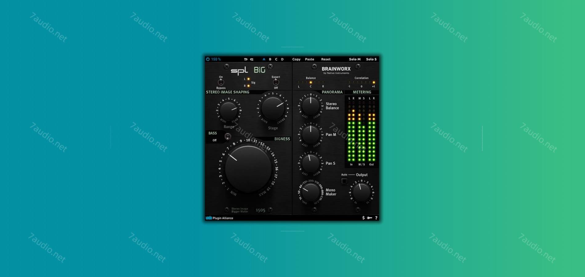 立体声扩展插件 Plugin Alliance Brainworx SPL BiG v1.0.0 WIN&MAC-7audio