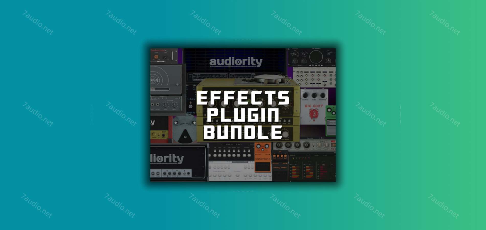 综合效果器插件合集 Audiority Complete Effects Bundle v2024 TC WIN-7audio