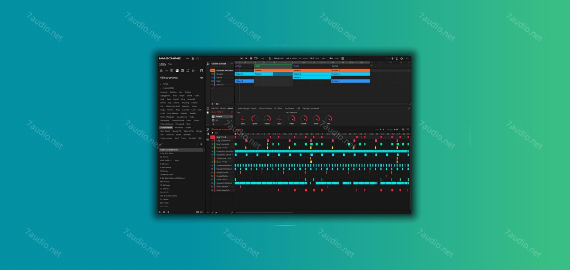 节奏音乐制作软件 NI Maschine v3.0.0 WIN&MAC-7audio