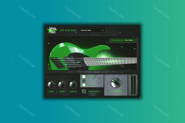 虚拟电贝斯音源 The Loki Bass 2 WIN-7audio
