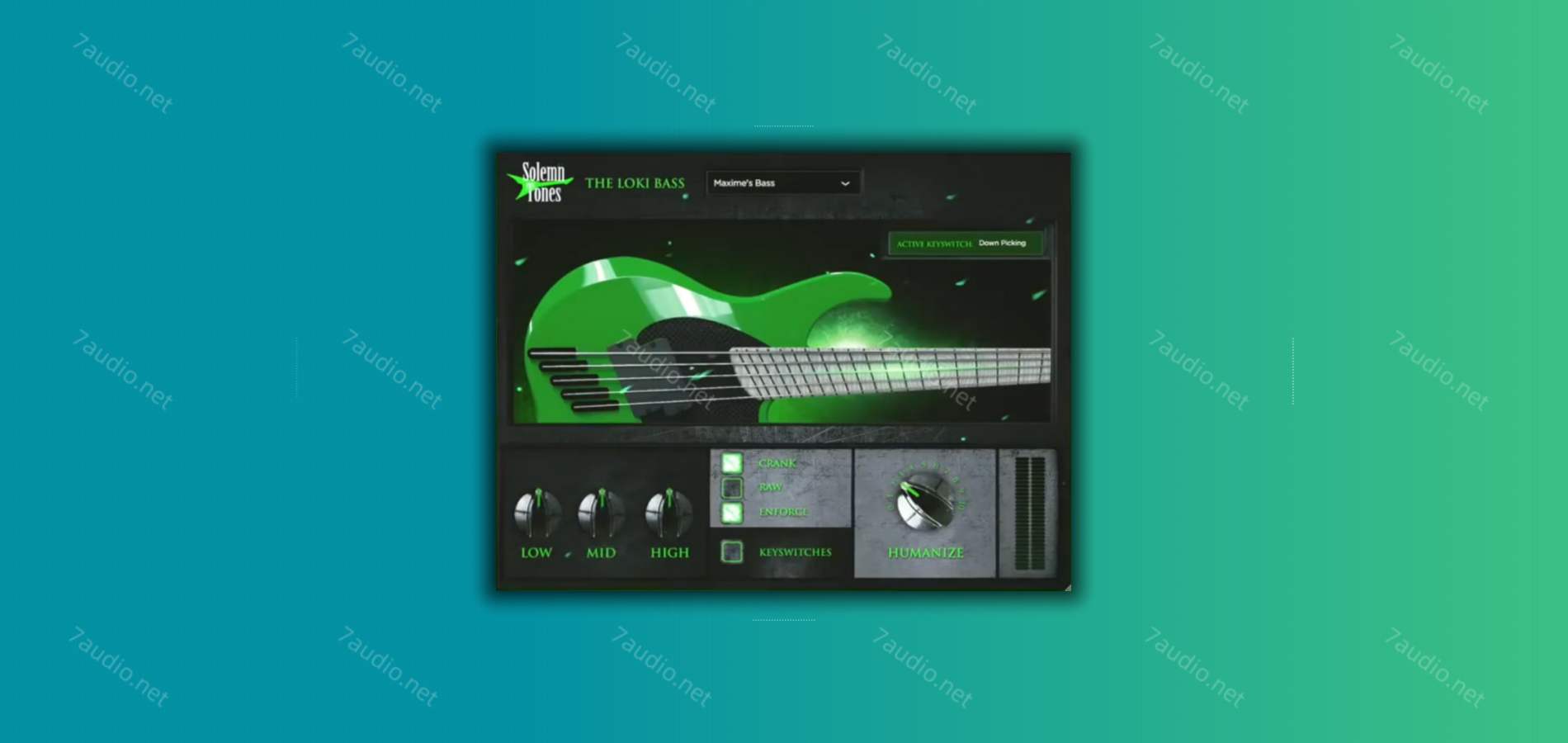 虚拟电贝斯音源 The Loki Bass 2 WIN-7audio